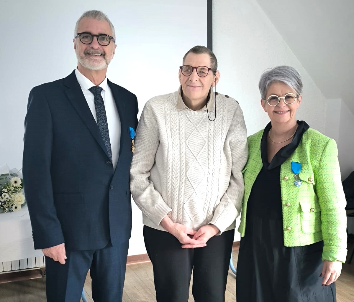 Une directrice et un administrateur promus au grade de Chevalier de l&rsquo;Ordre national du mérite