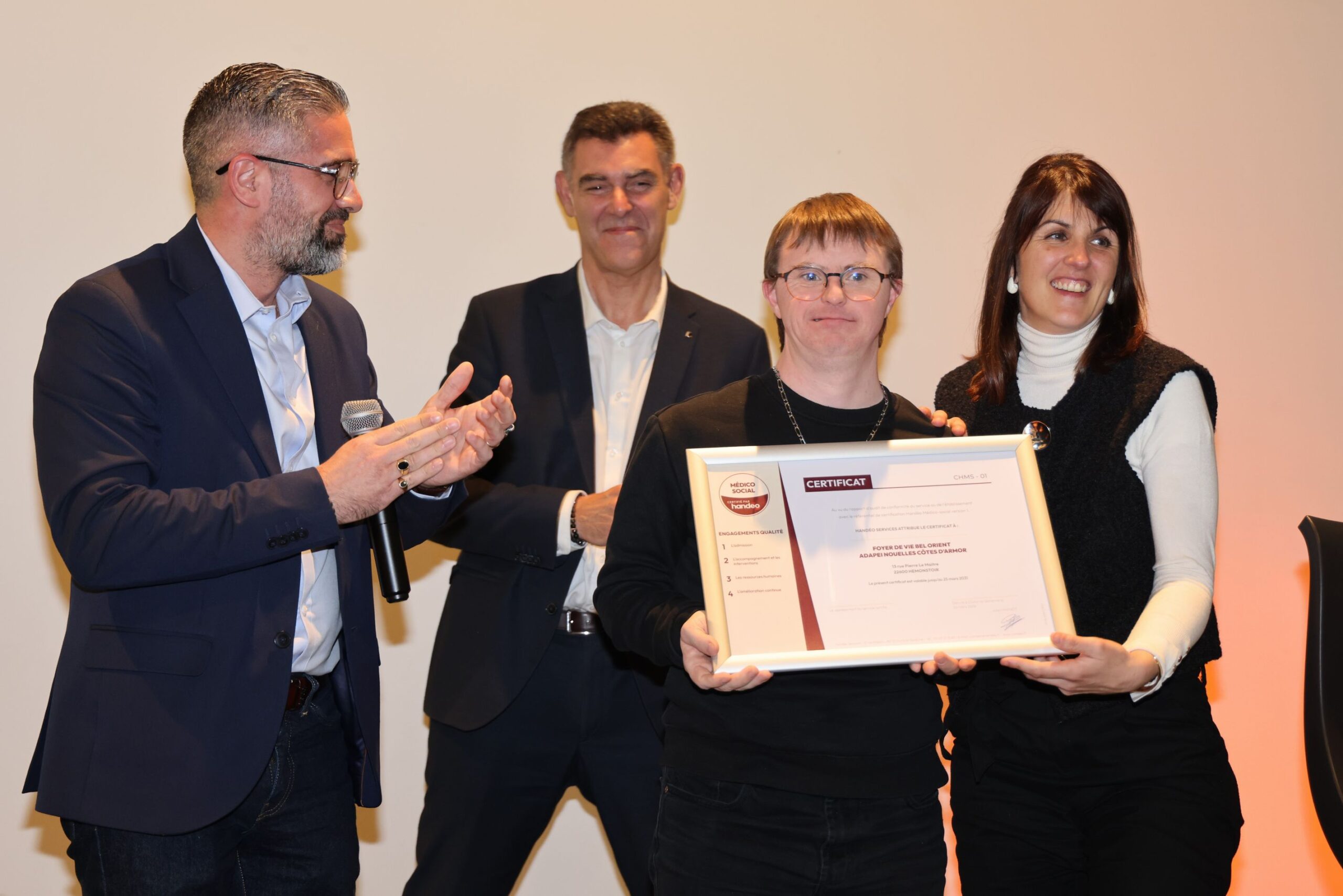 Le foyer de vie Bel Orient, premier certifié médico-social en France !