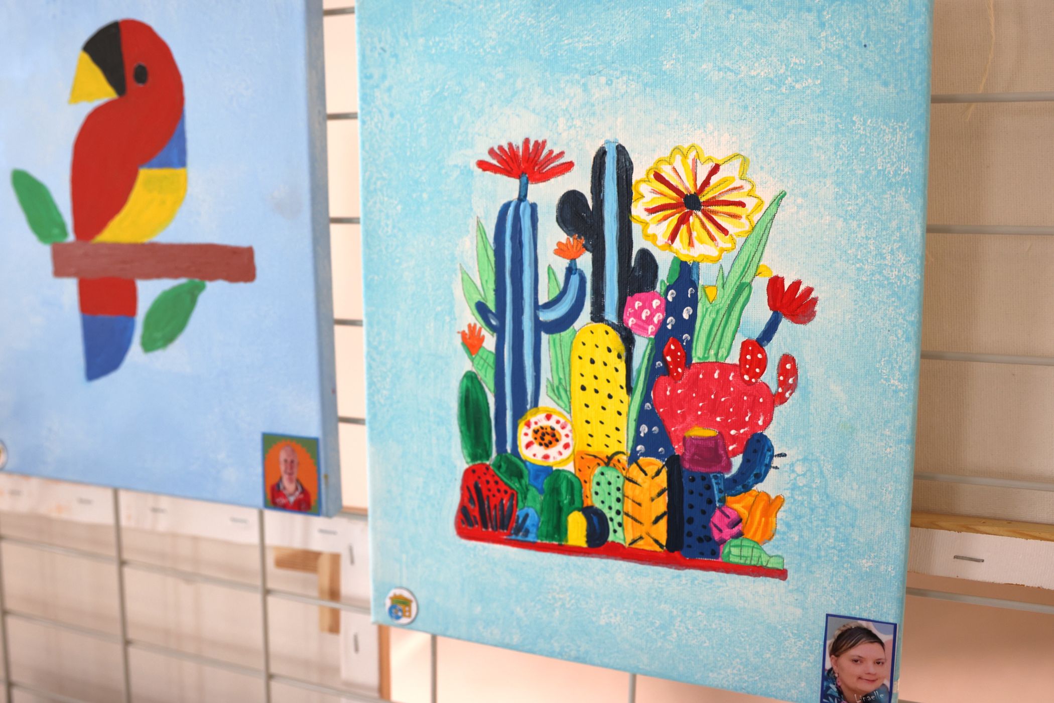 Une quarantaine d’œuvres artistiques exposées au centre hospitalier de Saint-Brieuc