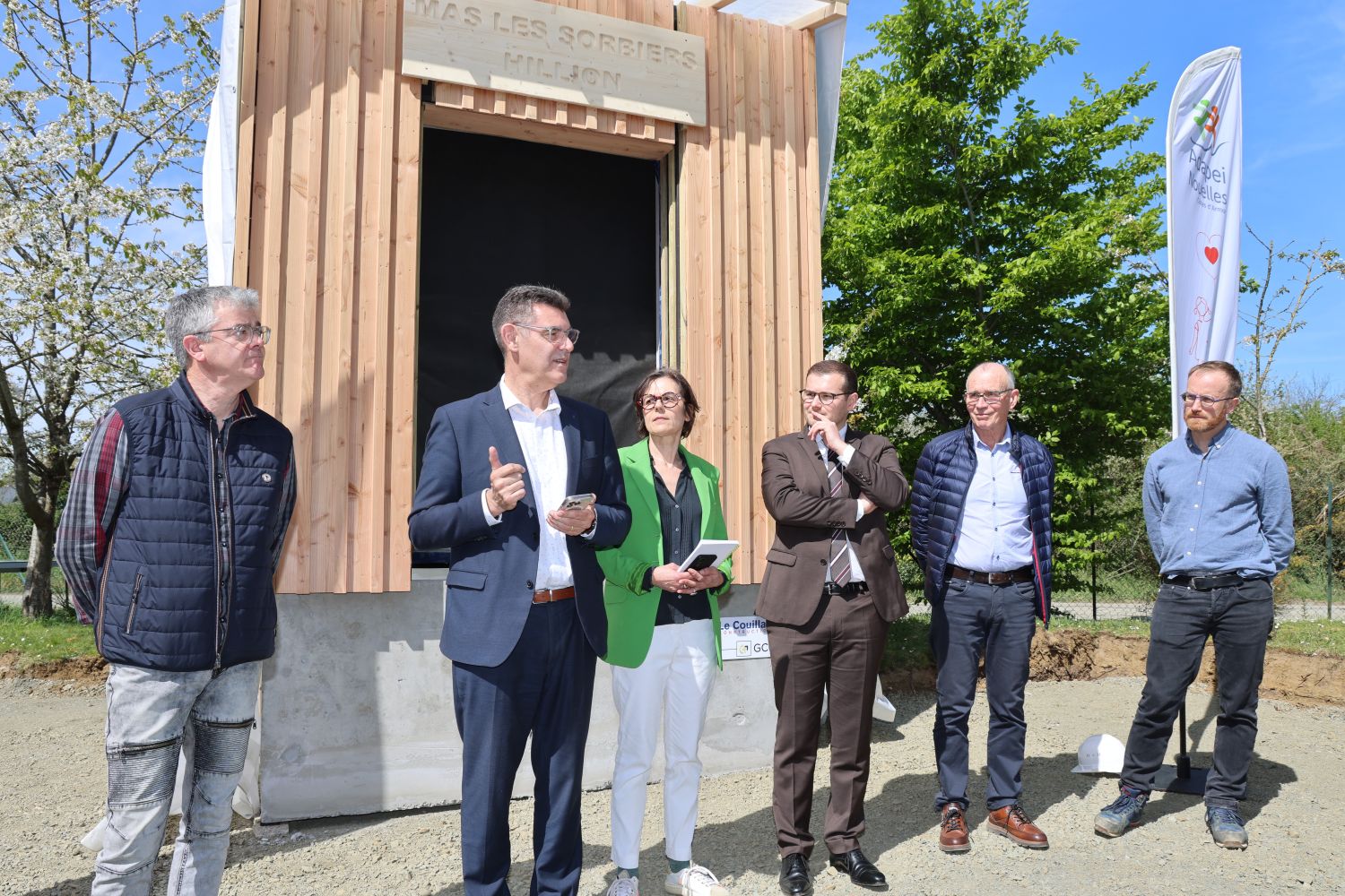 Le chantier de la future MAS Les Sorbiers est officiellement lancé à Hillion