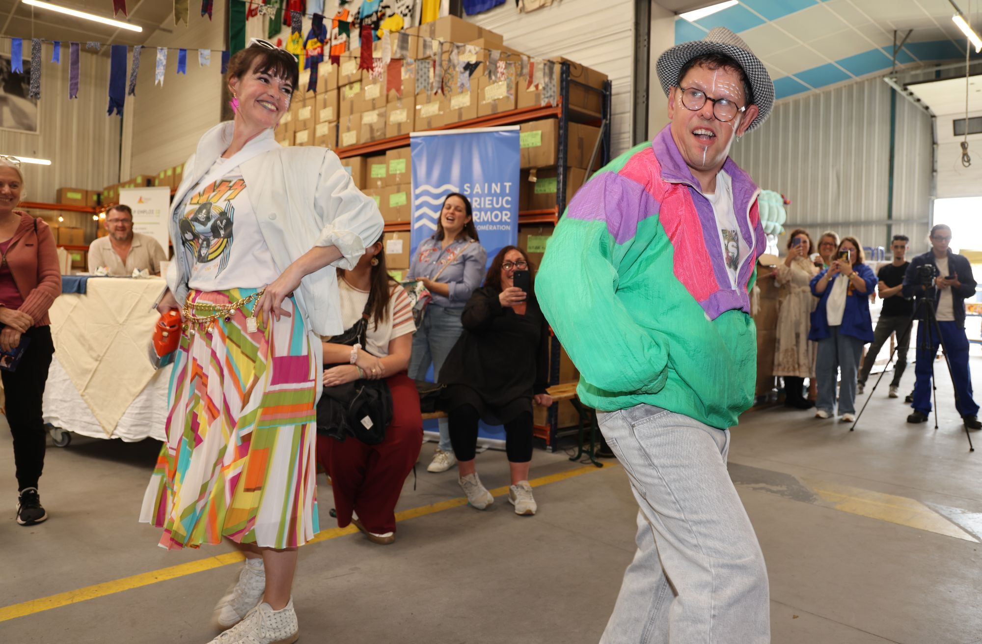 EN IMAGES. Un défilé haut en couleurs pour les 30 ans de la filière textile